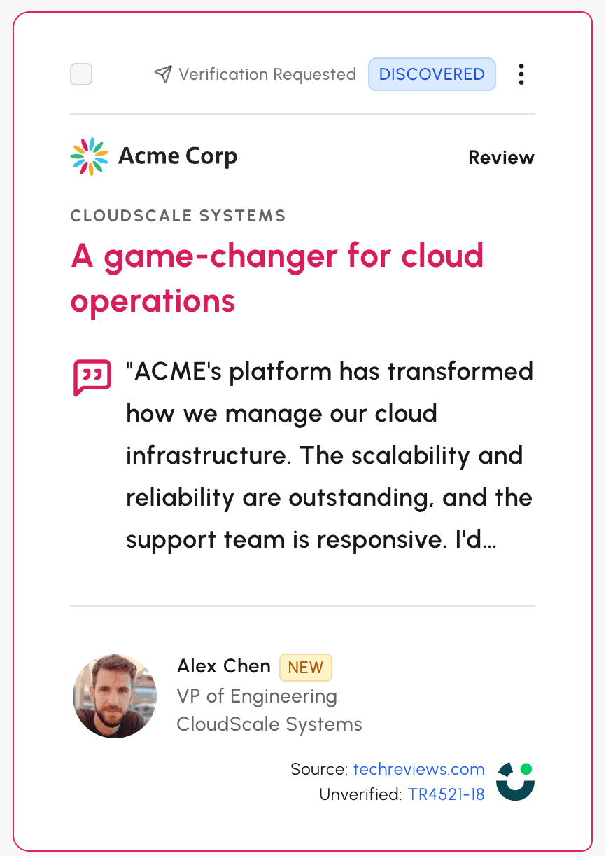 Cloud operations testimonial